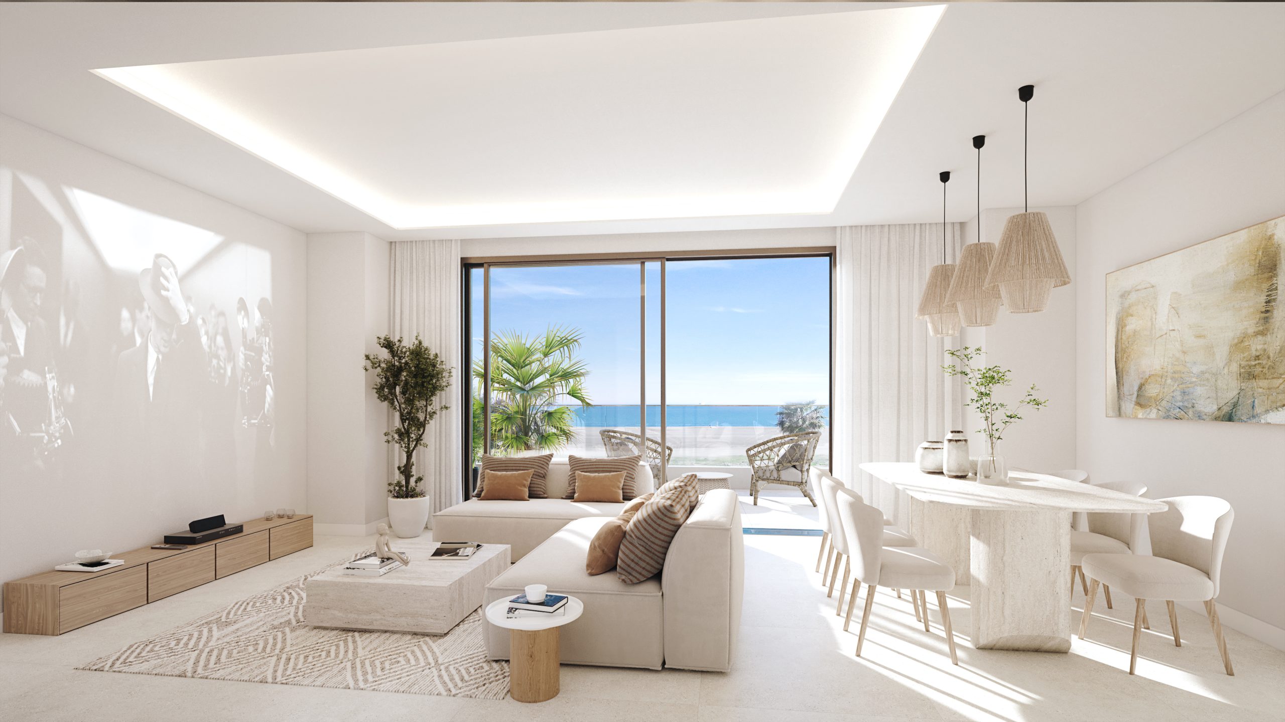 Interiors of Málaga Beachfront Towers